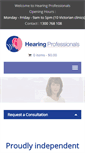 Mobile Screenshot of hearingpro.com.au